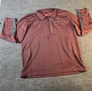 The North Face Pullover Rust Size XXL MENS Long Sleeve